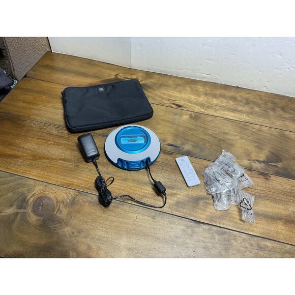 JBL On Stage Micro Portable Music Loudspeaker iPod Dock + Remote Blue - Picture 2 of 7